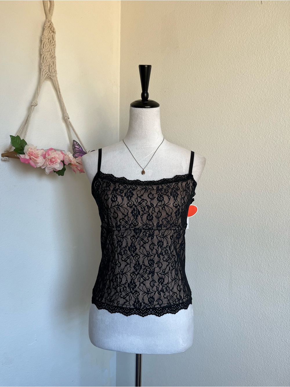 Black Lace Camisole size medium